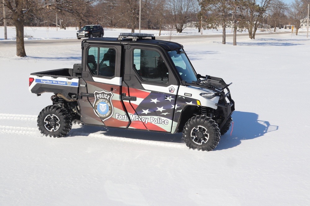 Fort McCoy Directorate of Emergency Services Police Department UTVs get special look