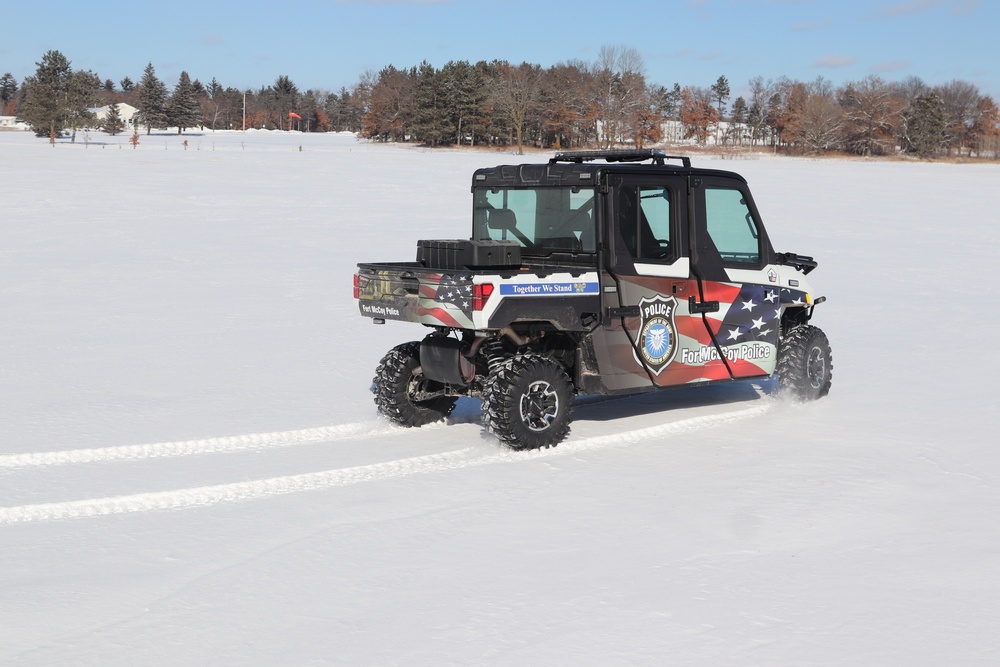 Fort McCoy Directorate of Emergency Services Police Department UTVs get special look