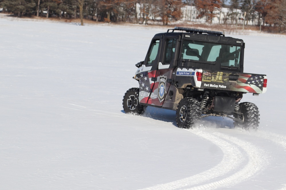 Fort McCoy Directorate of Emergency Services Police Department UTVs get special look