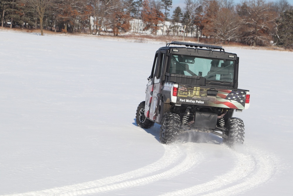 Fort McCoy Directorate of Emergency Services Police Department UTVs get special look