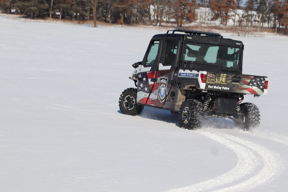 Fort McCoy Directorate of Emergency Services Police Department UTVs get special look