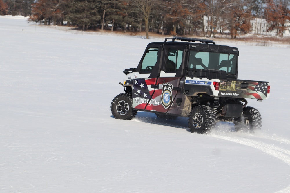 Fort McCoy Directorate of Emergency Services Police Department UTVs get special look