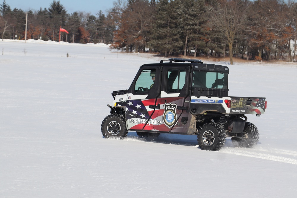 Fort McCoy Directorate of Emergency Services Police Department UTVs get special look