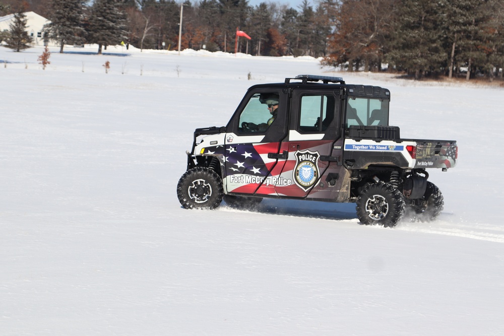 Fort McCoy Directorate of Emergency Services Police Department UTVs get special look