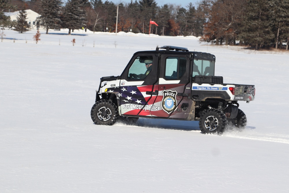 Fort McCoy Directorate of Emergency Services Police Department UTVs get special look