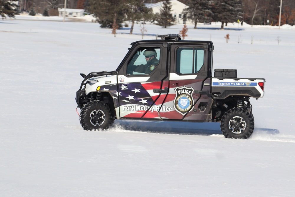 Fort McCoy Directorate of Emergency Services Police Department UTVs get special look