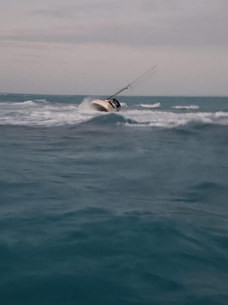 Coast Guard rescues 2 from sinking vessel near Key Largo