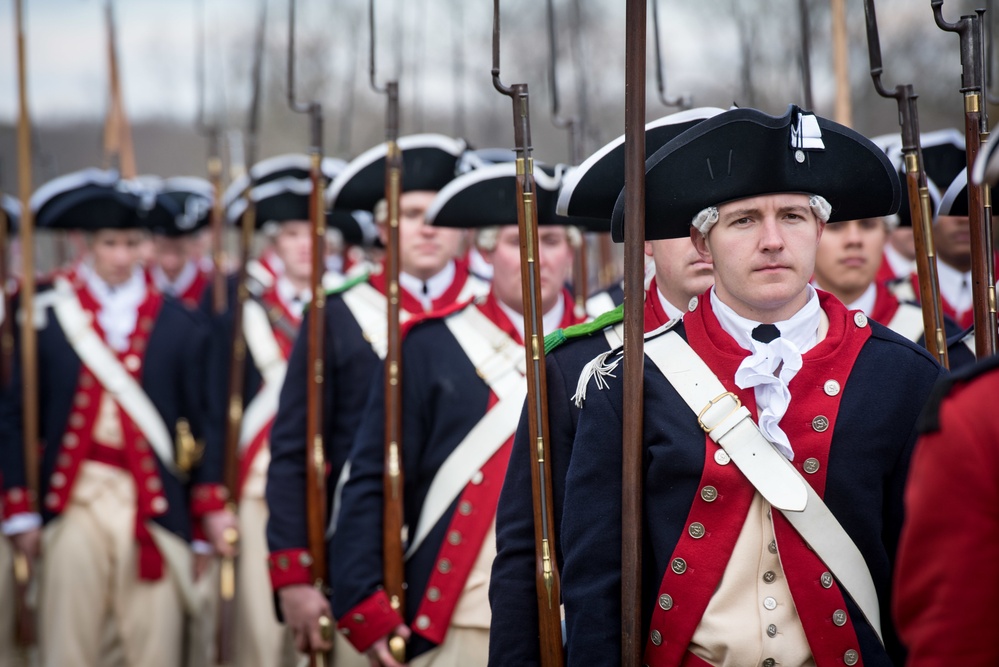 Mount Vernon Wreath Laying and Firing Demonstration