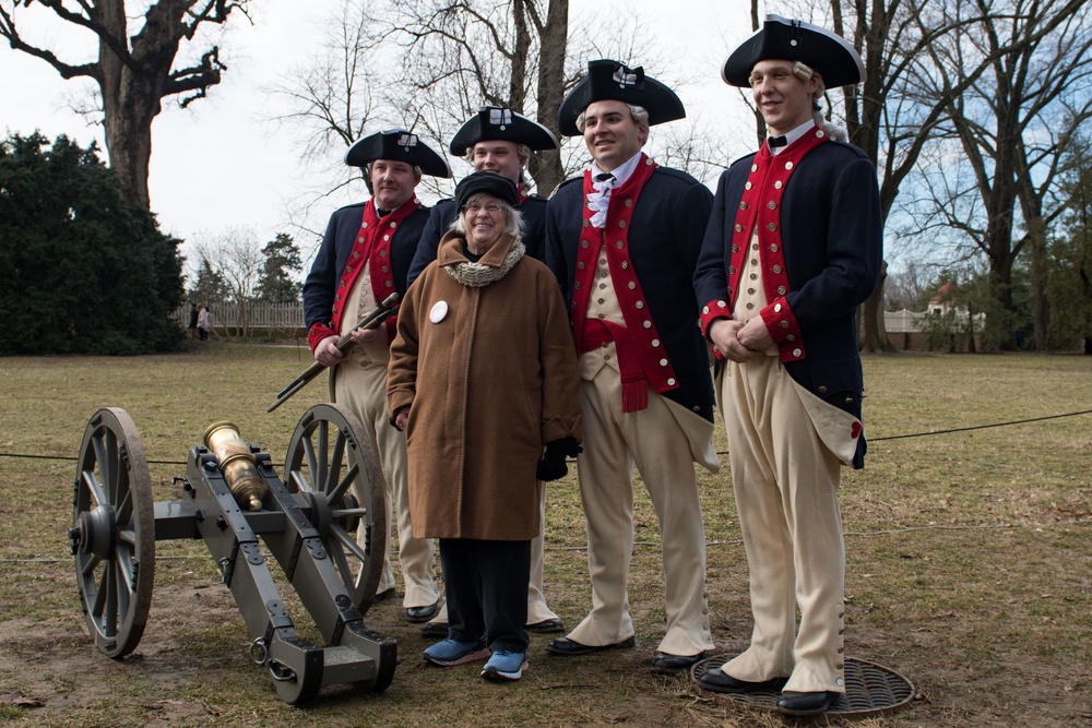 Mount Vernon Wreath Laying and Firing Demonstration