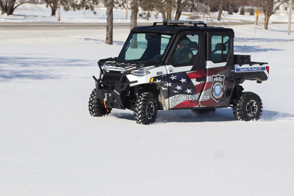 Fort McCoy Directorate of Emergency Services Police Department UTVs get special look