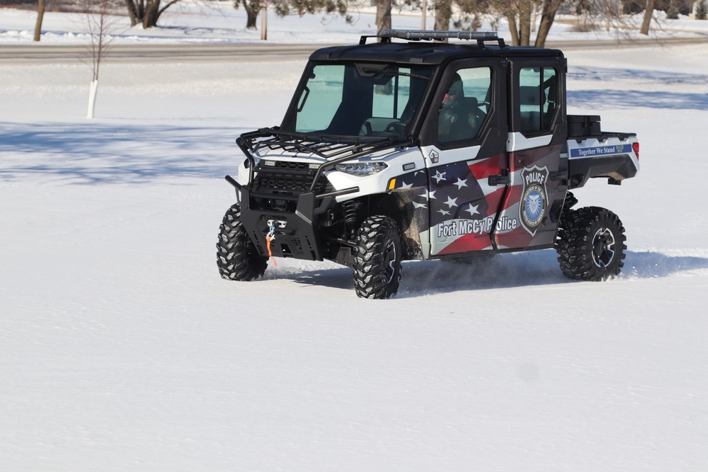 Fort McCoy Directorate of Emergency Services Police Department UTVs get special look