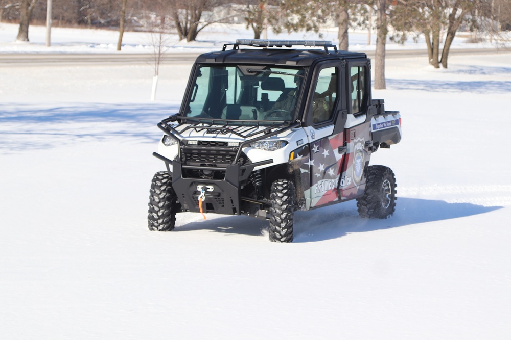 Fort McCoy Directorate of Emergency Services Police Department UTVs get special look