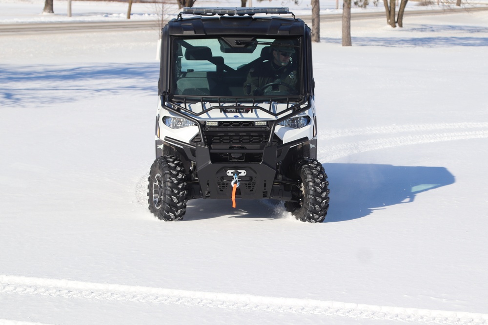 Fort McCoy Directorate of Emergency Services Police Department UTVs get special look