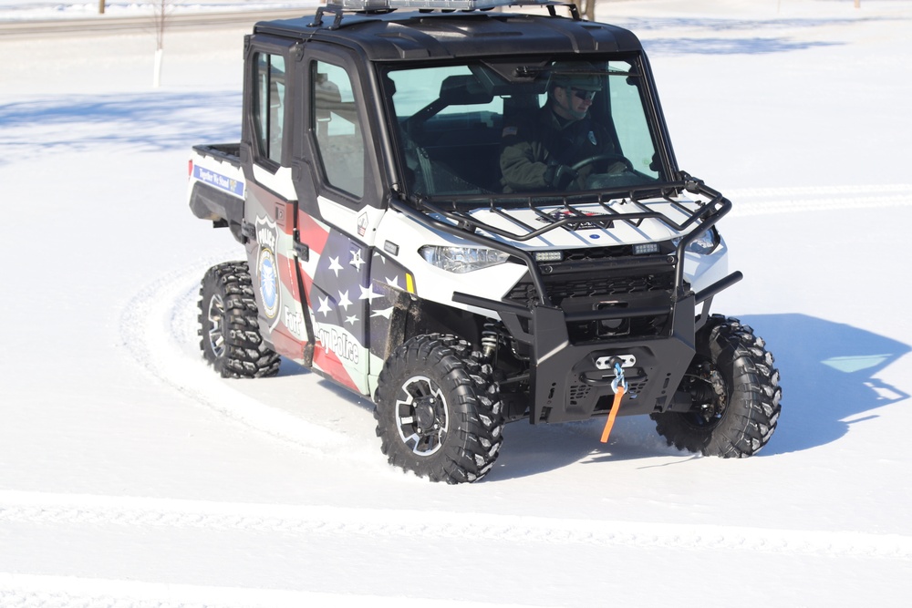 Fort McCoy Directorate of Emergency Services Police Department UTVs get special look