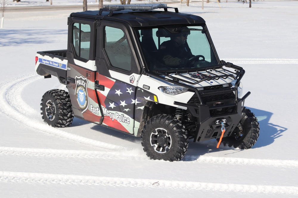 Fort McCoy Directorate of Emergency Services Police Department UTVs get special look