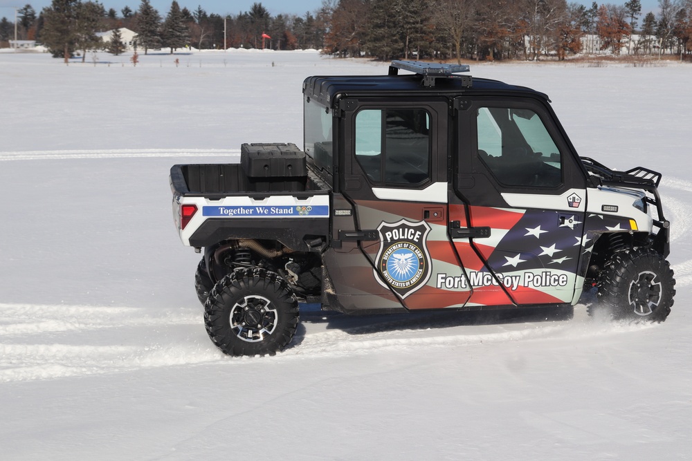 Fort McCoy Directorate of Emergency Services Police Department UTVs get special look