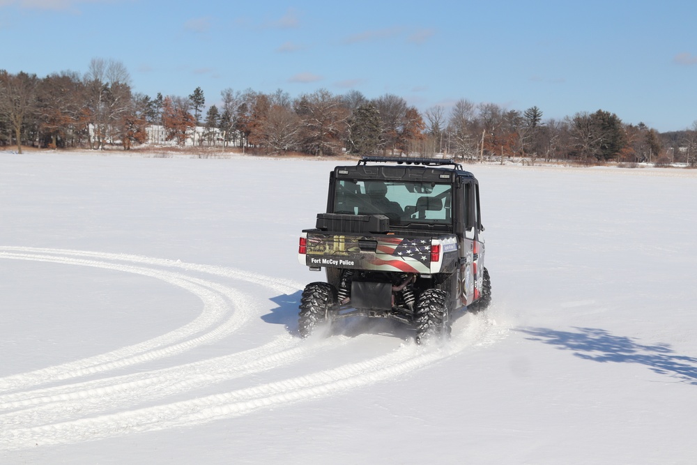 Fort McCoy Directorate of Emergency Services Police Department UTVs get special look