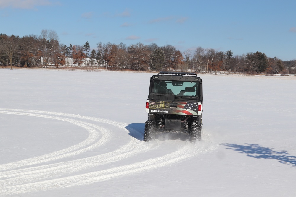 Fort McCoy Directorate of Emergency Services Police Department UTVs get special look