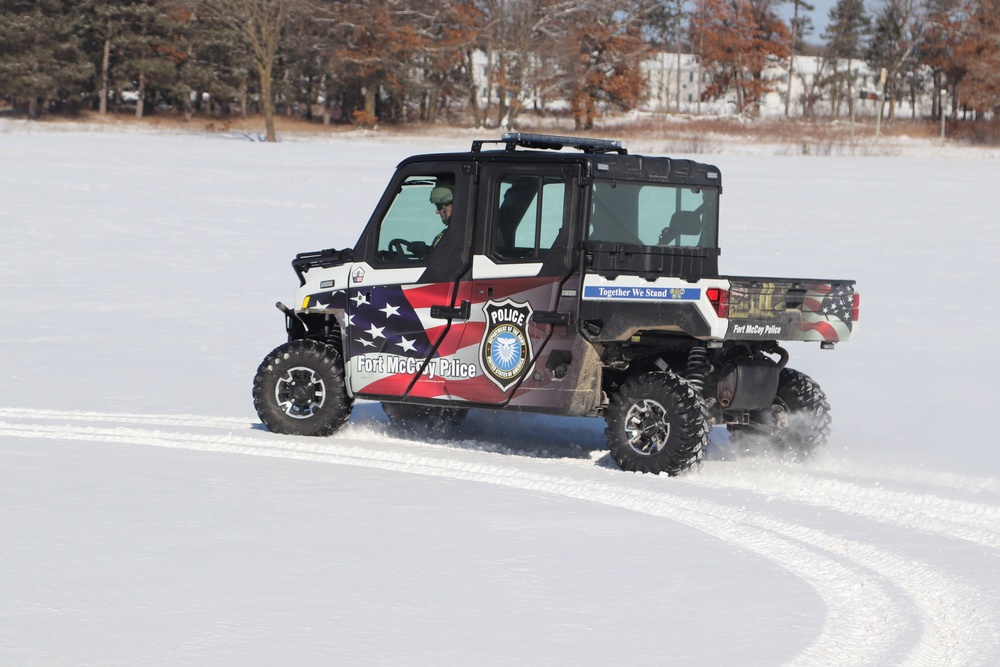 Fort McCoy Directorate of Emergency Services Police Department UTVs get special look