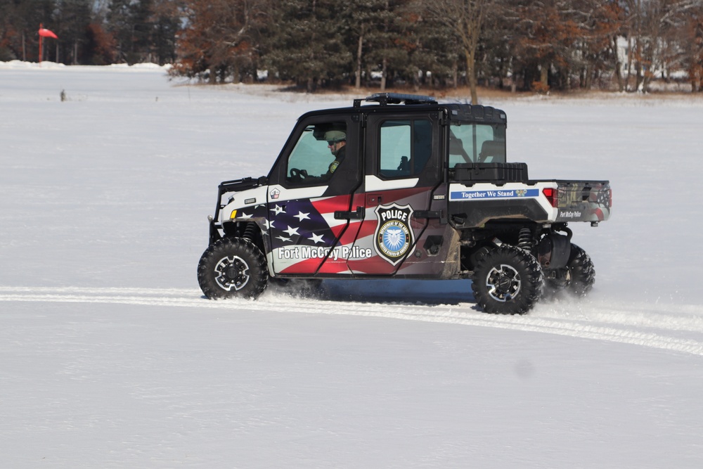 Fort McCoy Directorate of Emergency Services Police Department UTVs get special look