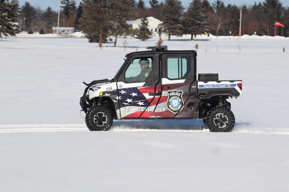 Fort McCoy Directorate of Emergency Services Police Department UTVs get special look