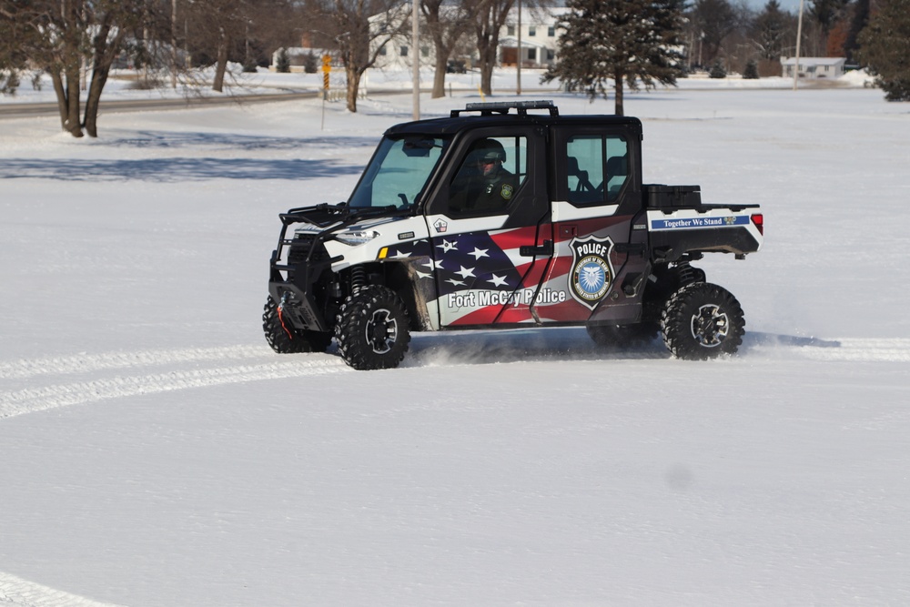 Fort McCoy Directorate of Emergency Services Police Department UTVs get special look