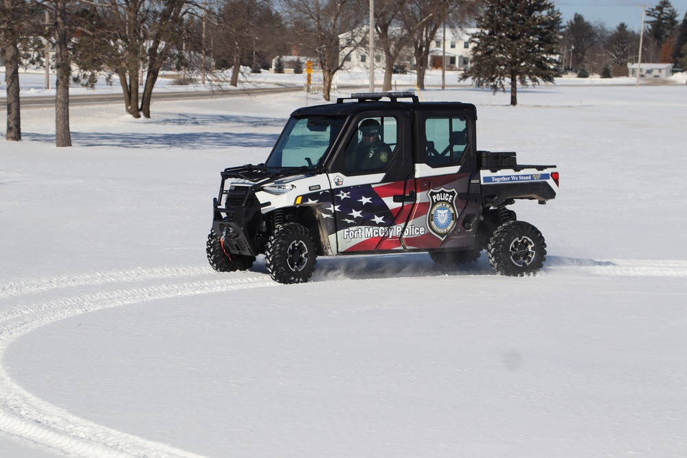 Fort McCoy Directorate of Emergency Services Police Department UTVs get special look