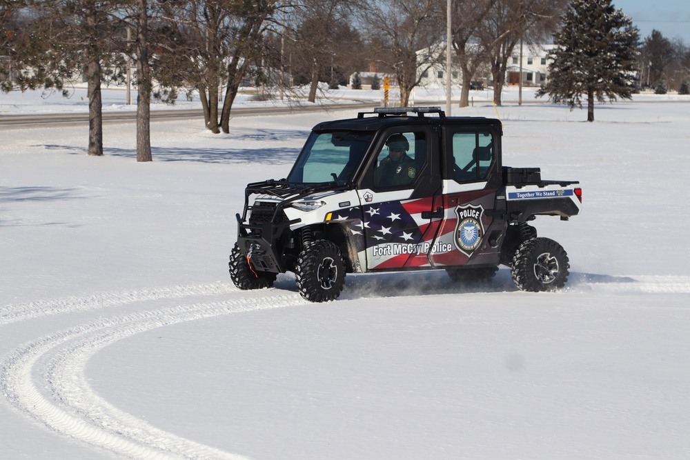 Fort McCoy Directorate of Emergency Services Police Department UTVs get special look