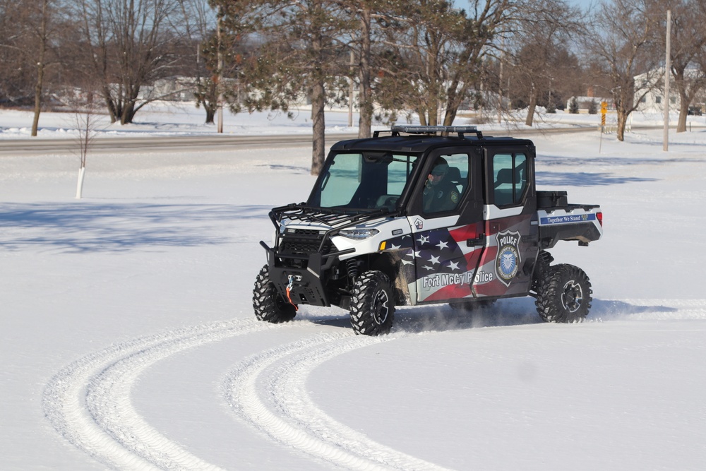 Fort McCoy Directorate of Emergency Services Police Department UTVs get special look