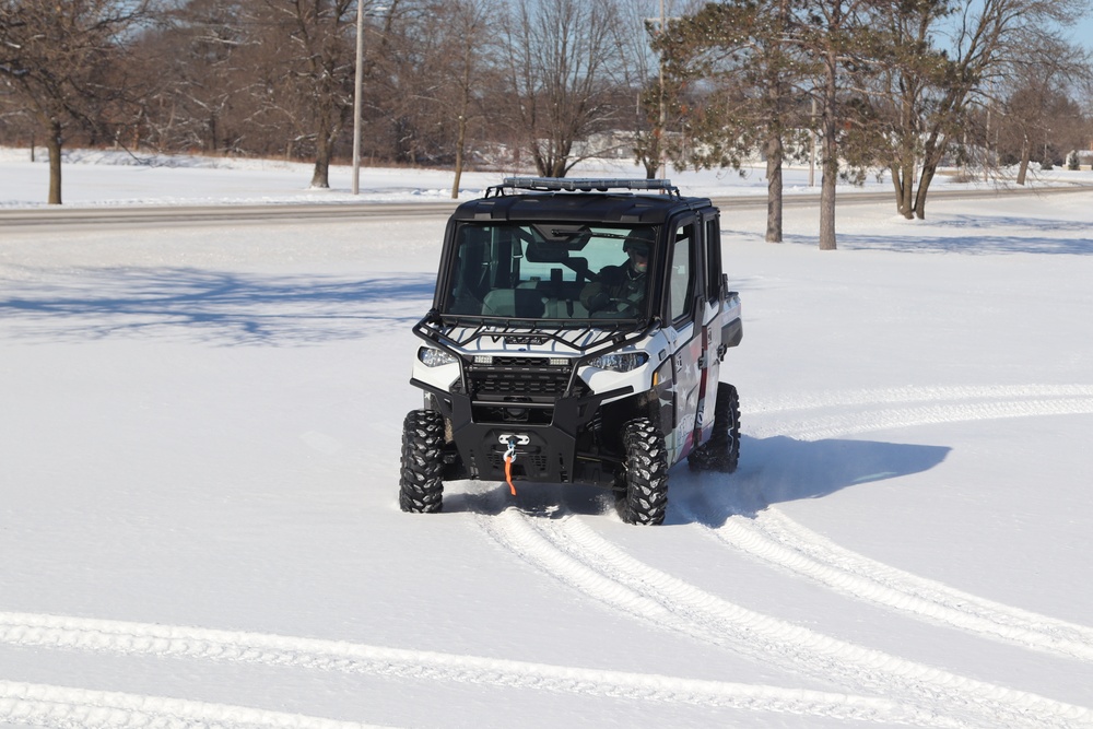 Fort McCoy Directorate of Emergency Services Police Department UTVs get special look