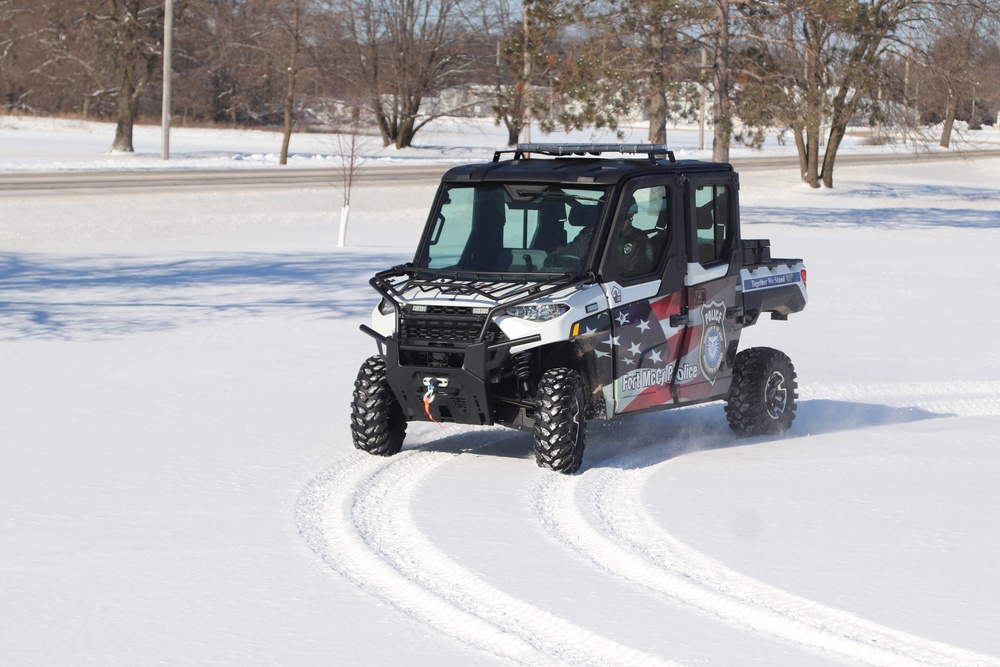 Fort McCoy Directorate of Emergency Services Police Department UTVs get special look