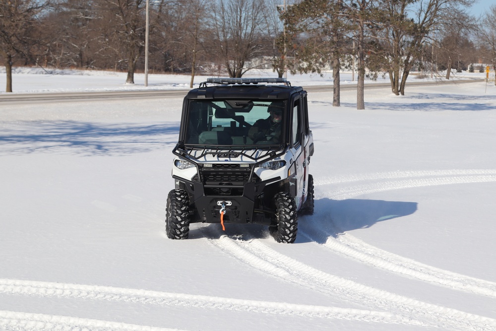 Fort McCoy Directorate of Emergency Services Police Department UTVs get special look