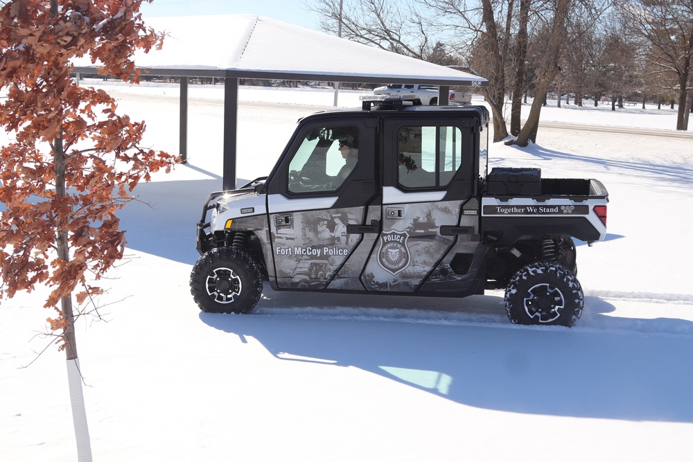 Fort McCoy Directorate of Emergency Services Police Department UTVs get special look