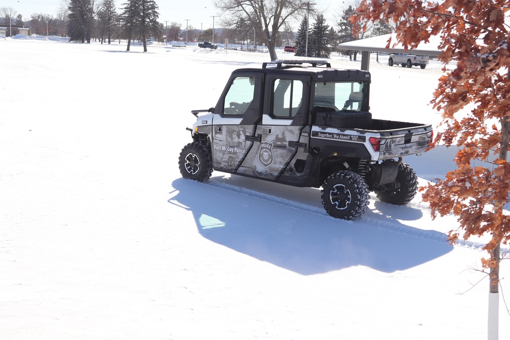 Fort McCoy Directorate of Emergency Services Police Department UTVs get special look