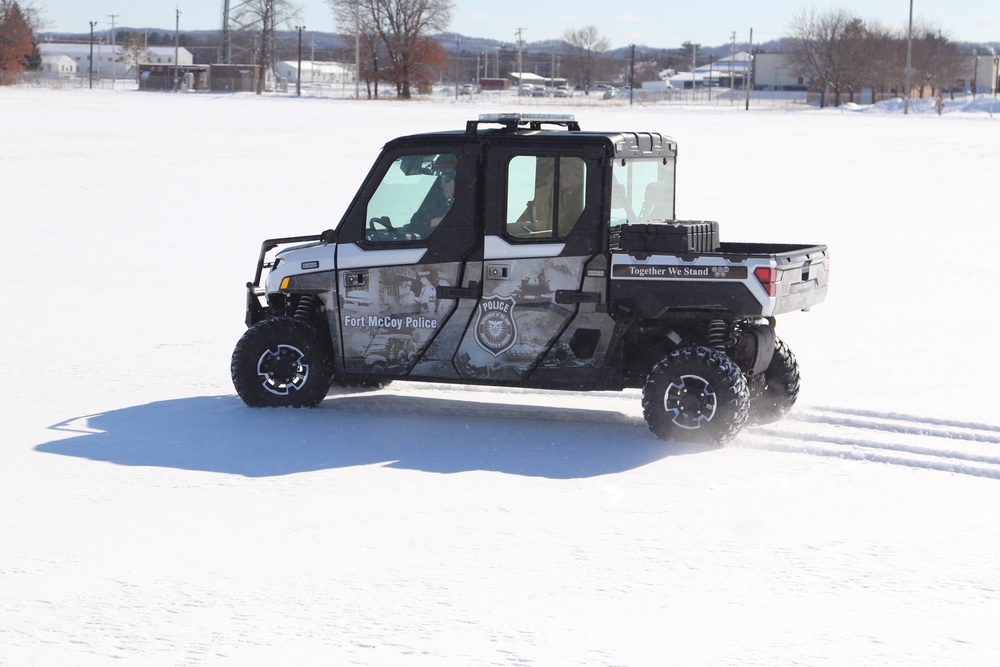 Fort McCoy Directorate of Emergency Services Police Department UTVs get special look