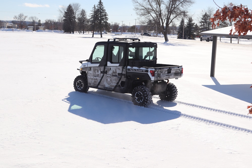 Fort McCoy Directorate of Emergency Services Police Department UTVs get special look