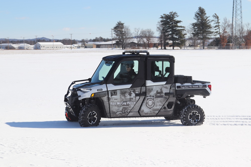 Fort McCoy Directorate of Emergency Services Police Department UTVs get special look