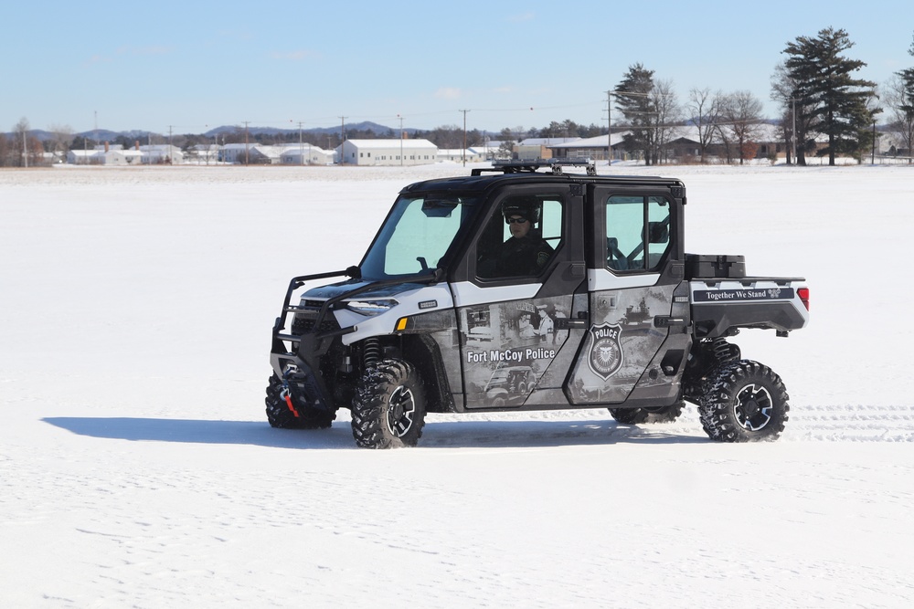 Fort McCoy Directorate of Emergency Services Police Department UTVs get special look