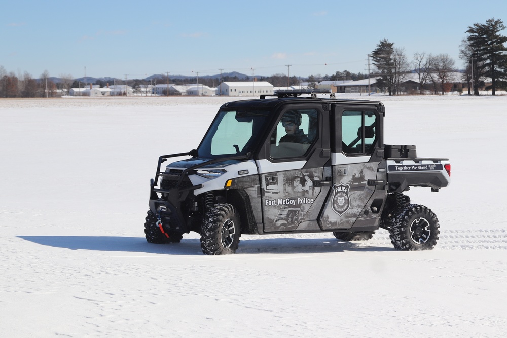 Fort McCoy Directorate of Emergency Services Police Department UTVs get special look