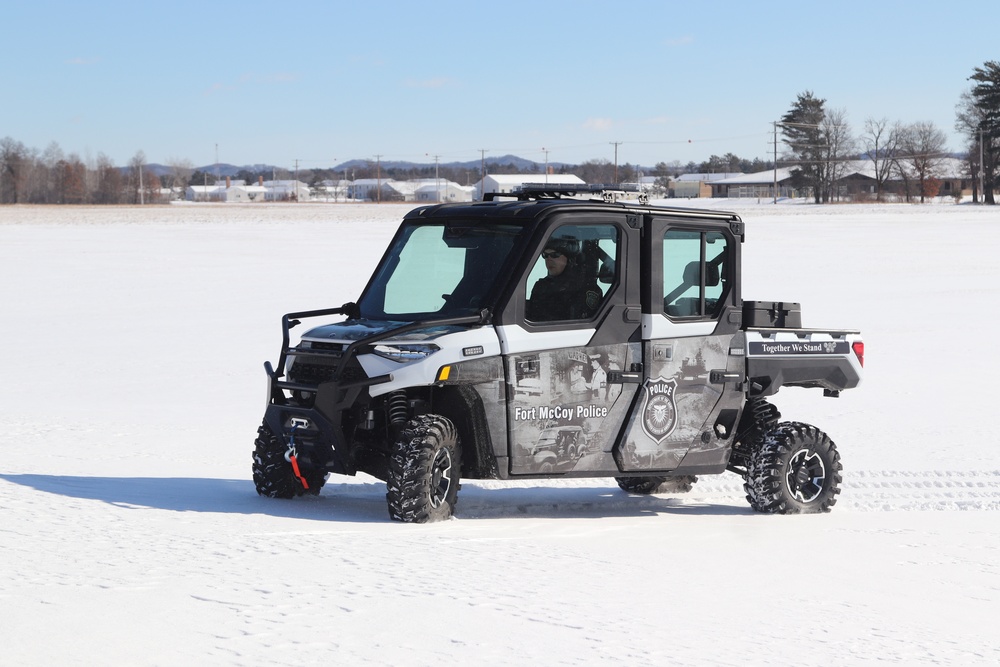 Fort McCoy Directorate of Emergency Services Police Department UTVs get special look