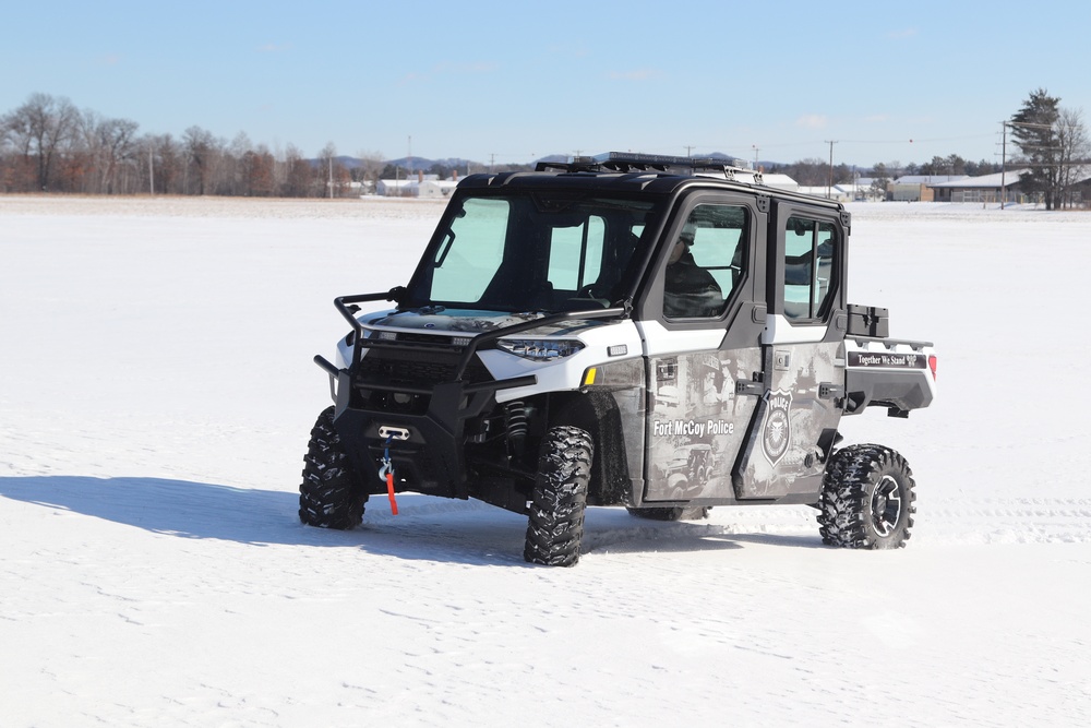 Fort McCoy Directorate of Emergency Services Police Department UTVs get special look