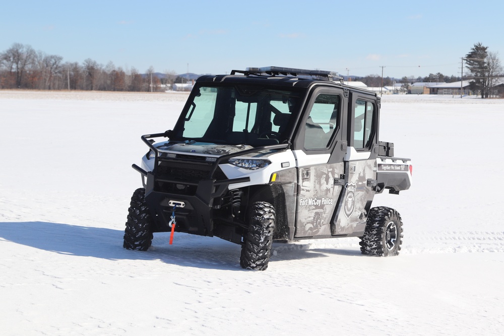 Fort McCoy Directorate of Emergency Services Police Department UTVs get special look