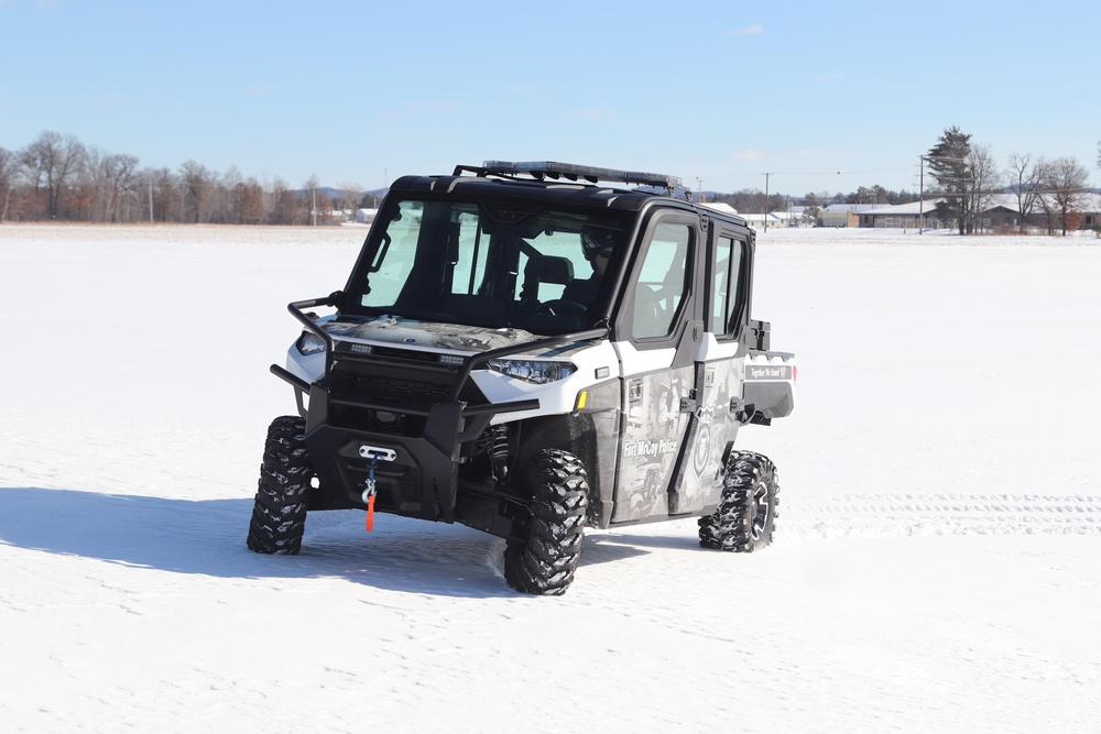 Fort McCoy Directorate of Emergency Services Police Department UTVs get special look