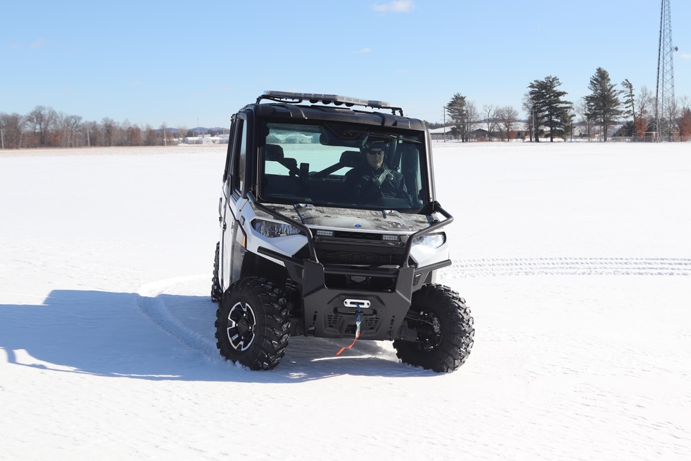 Fort McCoy Directorate of Emergency Services Police Department UTVs get special look