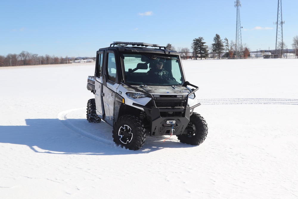 Fort McCoy Directorate of Emergency Services Police Department UTVs get special look