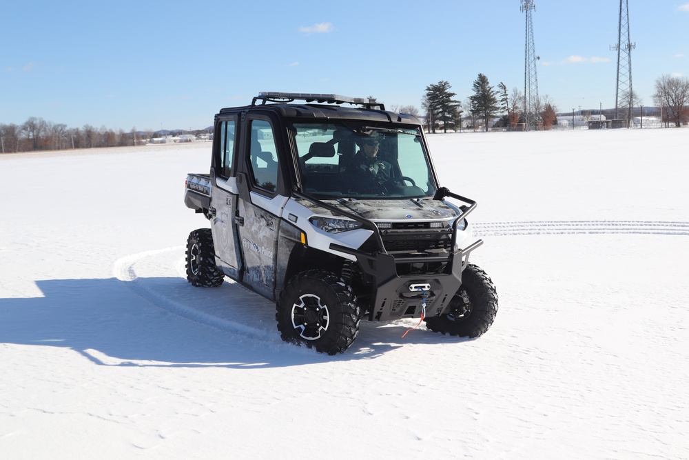 Fort McCoy Directorate of Emergency Services Police Department UTVs get special look