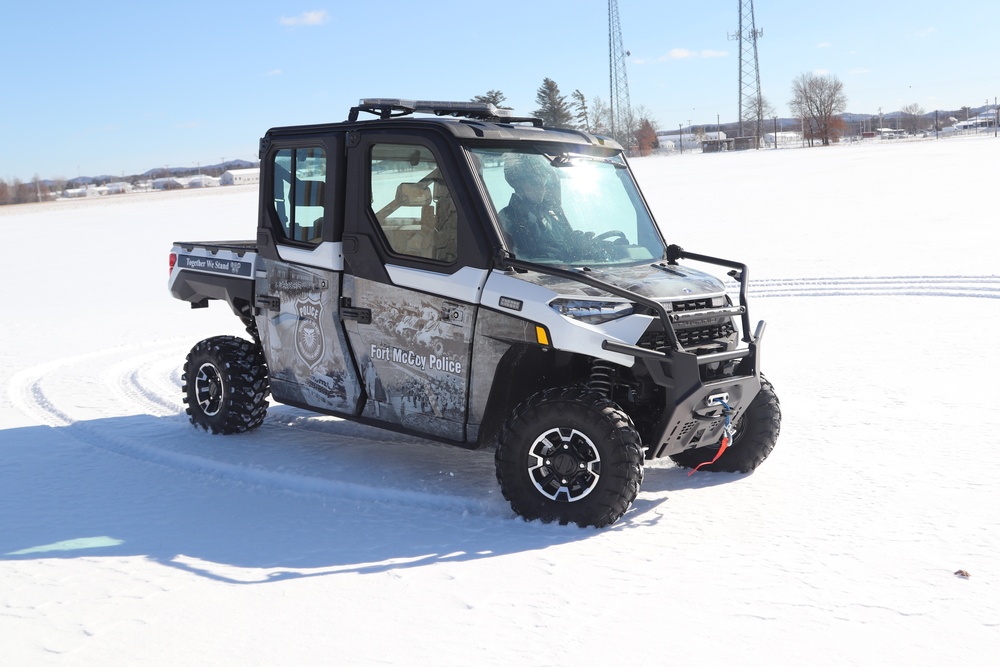 Fort McCoy Directorate of Emergency Services Police Department UTVs get special look