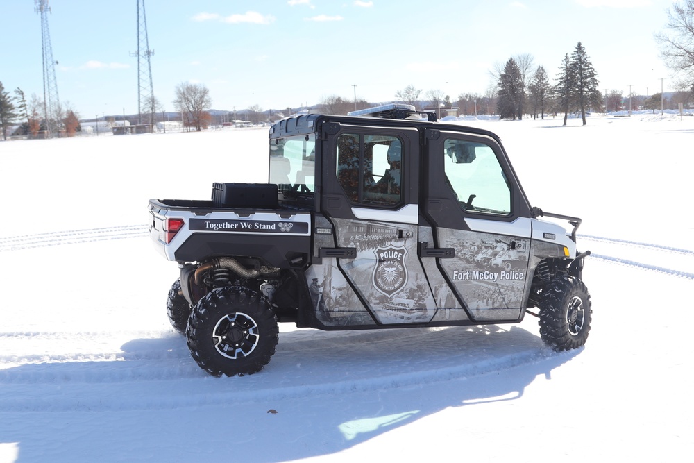 Fort McCoy Directorate of Emergency Services Police Department UTVs get special look