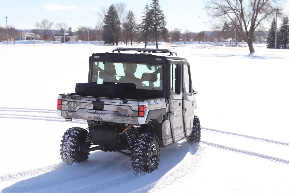 Fort McCoy Directorate of Emergency Services Police Department UTVs get special look