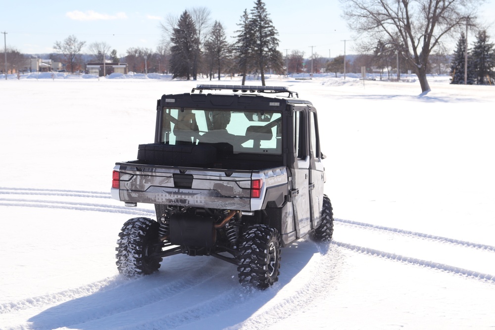 Fort McCoy Directorate of Emergency Services Police Department UTVs get special look